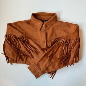 Brand New || Fringe Jacket